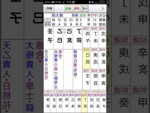 星僑 八字